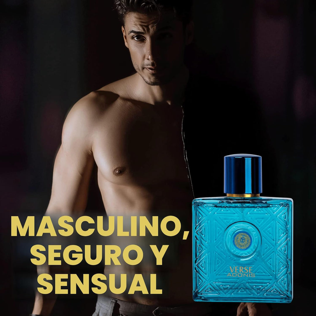 NovoGlow Verse Adonis Eau De Parfum para hombres 3.4 fl. oz. 100ml...