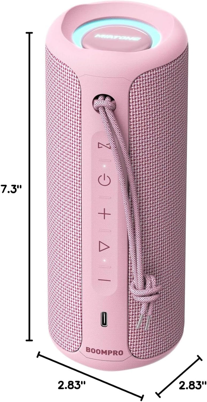 MIATONE Altavoz Bluetooth Portátil 36W Sonido Estéreo Aumento de Gr...