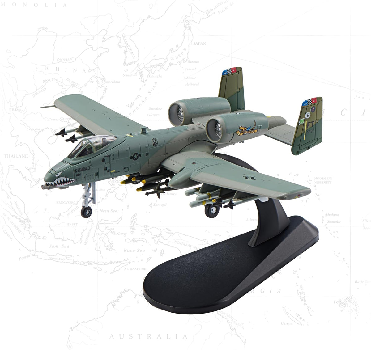 A-10 Thunderbolt II Warthog - Aviones fundidos a presión modelo 1