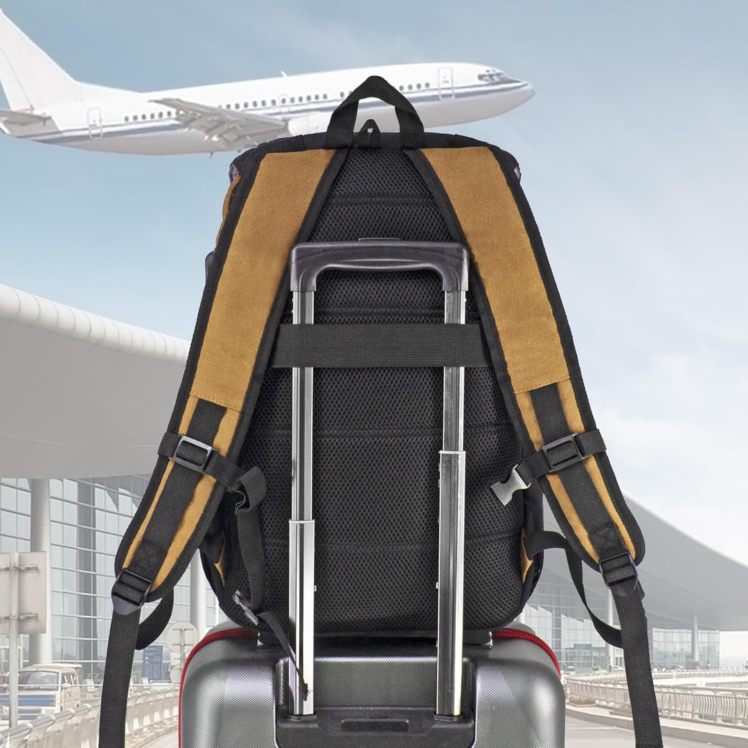 WOLT Mochila para laptop con puerto de carga USB para portátiles de...