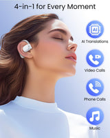 Auriculares de traducción AI en tiempo real 164 idiomas 80H Playtim...