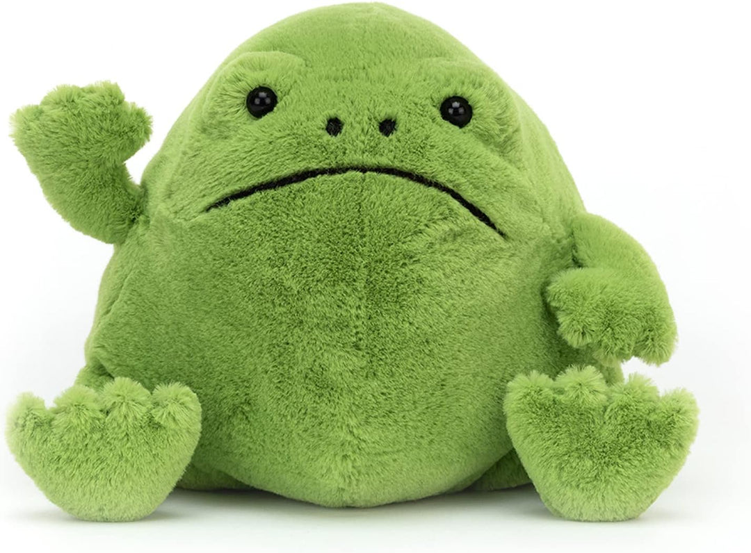 Jellycat Ricky Rain Frog - Animal de peluche, tamaño mediano de 7 p...