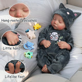 Muñecas Reborn Baby de 18 pulgadas realista con cuerpo de vinilo co...