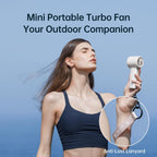 Ventilador de mano JISULIFE Pro1S - Flujo de aire de última generac...