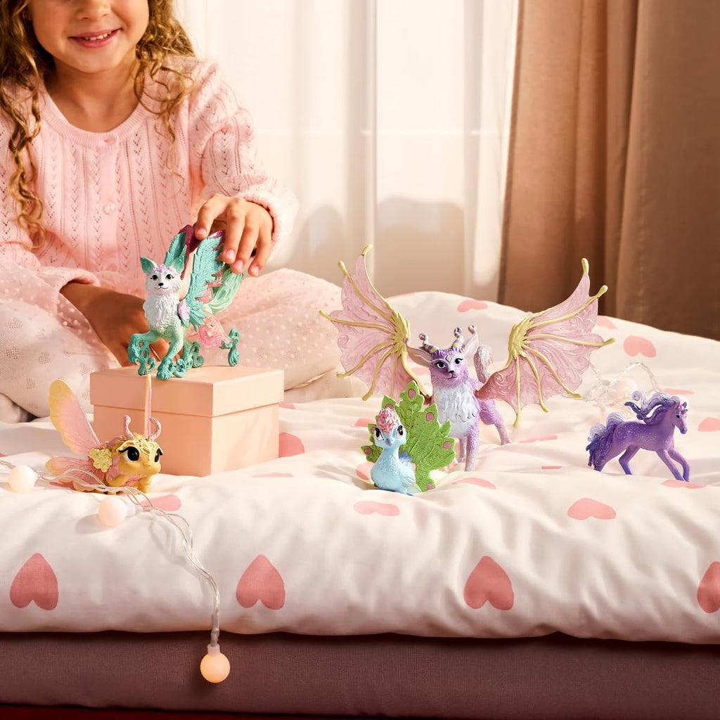 Schleich Bayala - Figura de juguete de dragón de gato - Niños a partir de 5