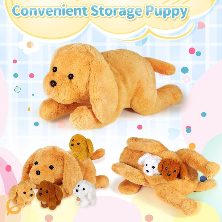 KMUYSL Juguetes de Peluche de Cachorros para Edades de 0 1 2 3 4 5...