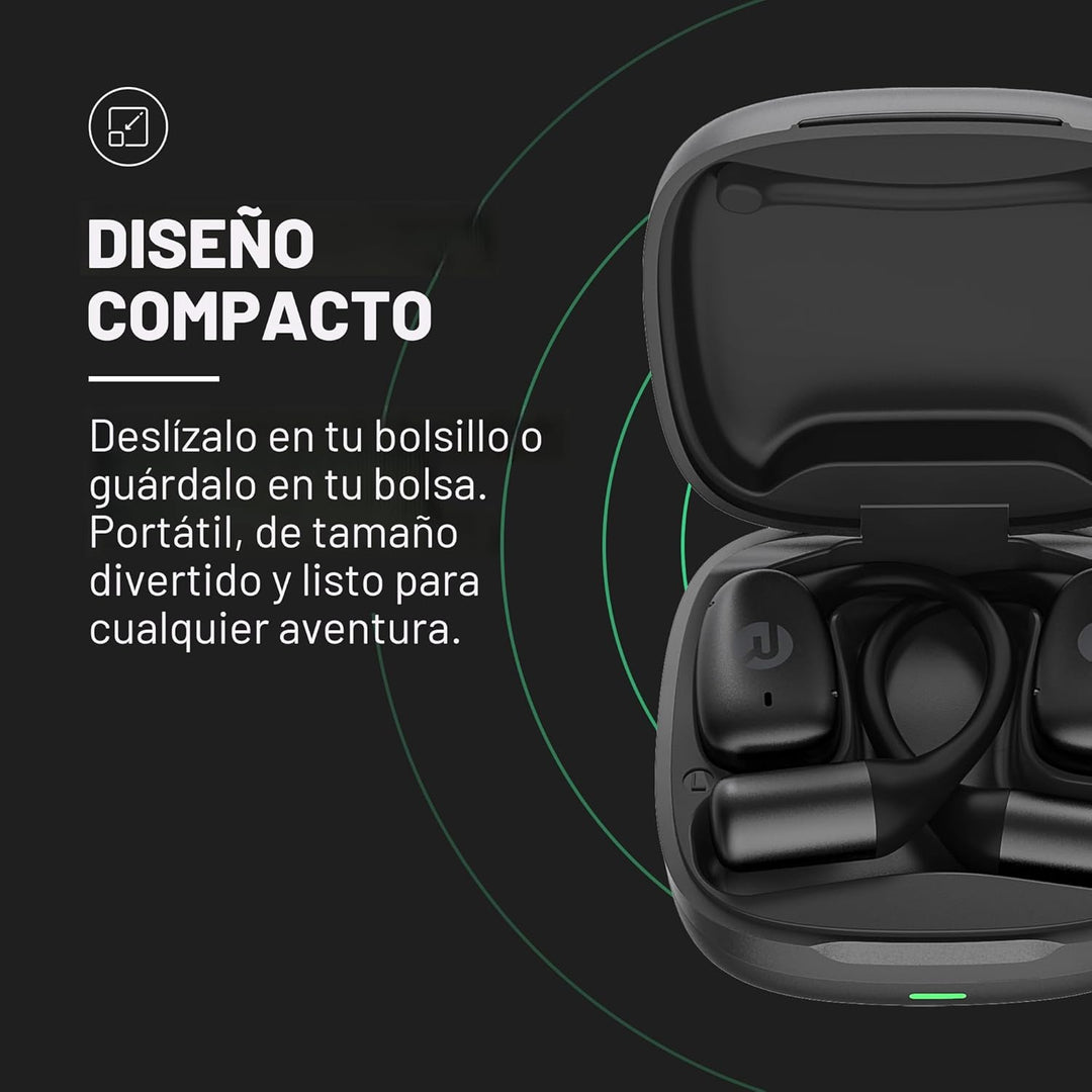 Raycon Essential - Auriculares de oreja abierta, auriculares inalám...