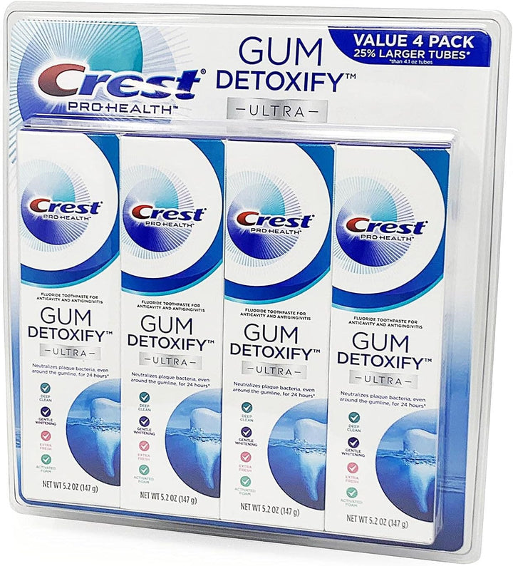 Crest Pro Health Ultra Gum Pasta de dientes desinfectante (paquete...