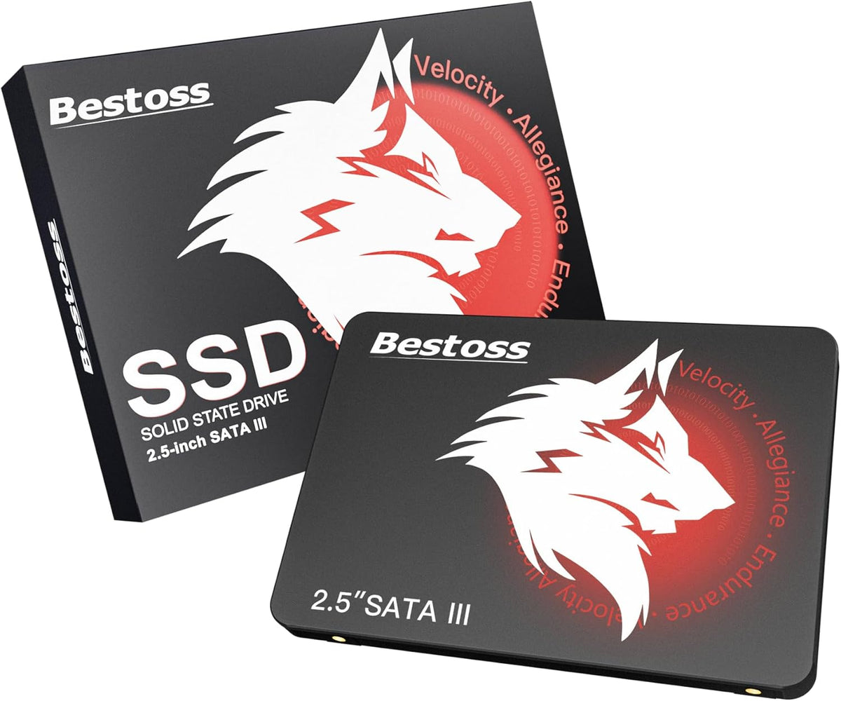 Bestoss Disco duro interno SSD de 2.5 pulgadas de 120 GB para PC o...