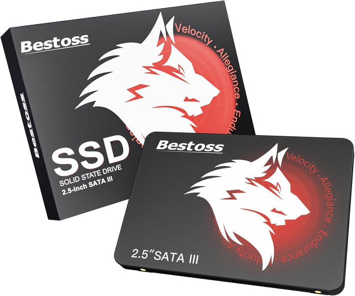 Bestoss Disco duro interno SSD de 2.5 pulgadas de 120 GB para PC o...