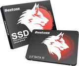 Bestoss Disco duro interno SSD de 2.5 pulgadas de 480 GB para PC o...