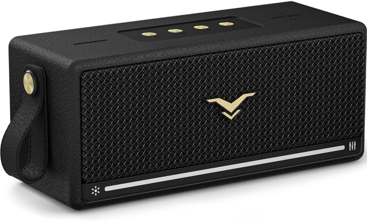 Altavoz Bluetooth, altavoz retro StageSound inalámbrico, altavoz po...