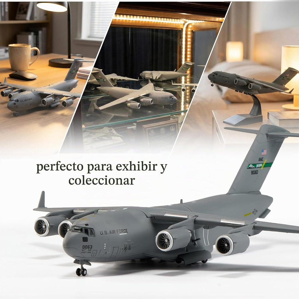 C-17 Globemaster - Aviones de fundición a presión Modelo 1/200