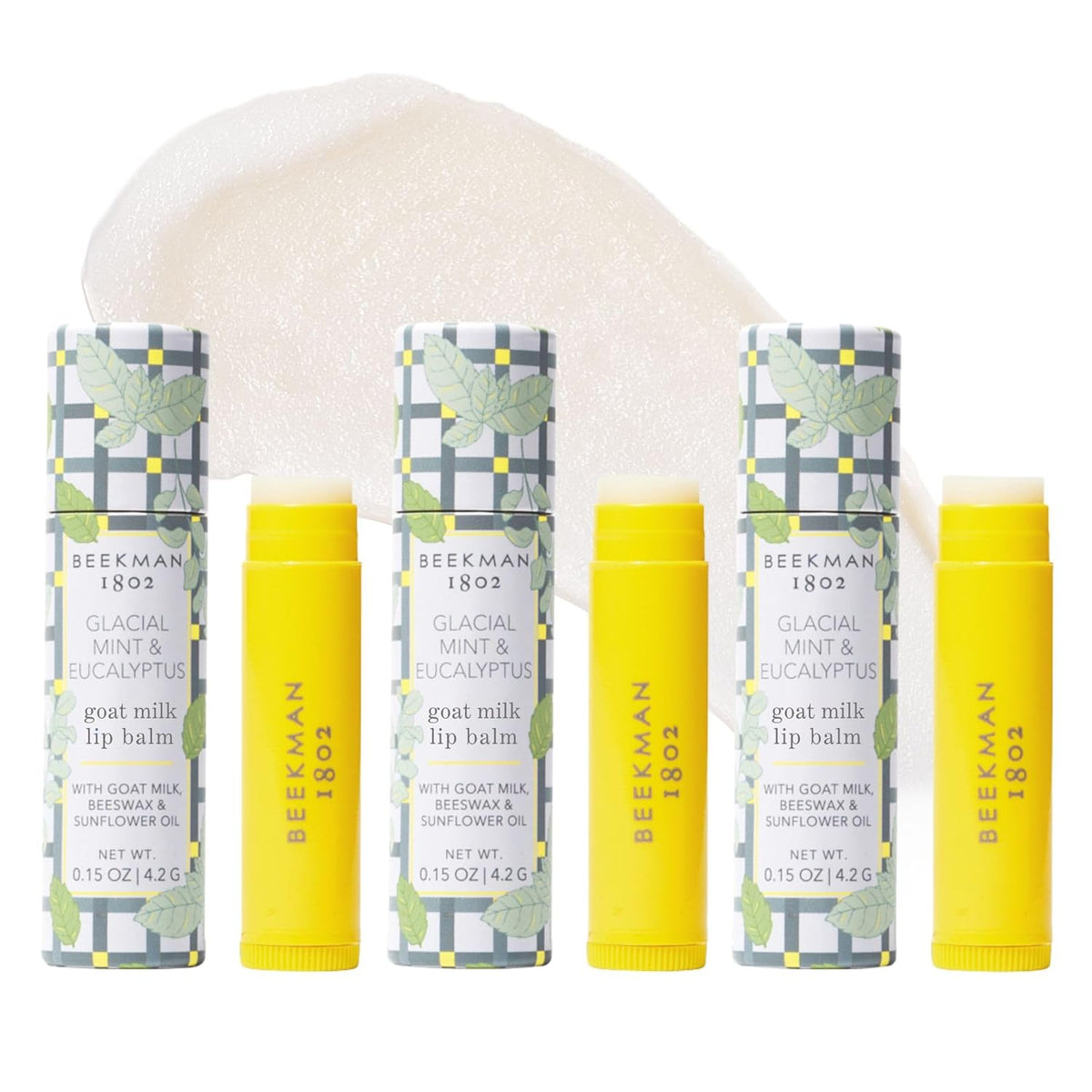 Beekman 1802 Bálsamo labial de leche de cabra \u2013 Bálsamo labial...