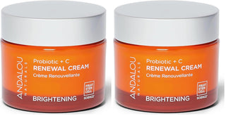 Andalou Naturals Probiotic + Vitamin C Renewal Cream Crema hidratan...