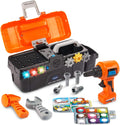 Caja de herramientas VTech Drill y Learn, Naranja