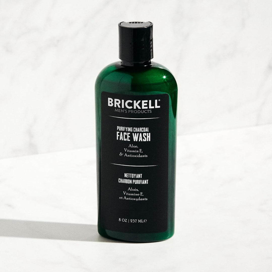 Brickell Daily Advanced Face Care Routine II, limpiador facial de c...