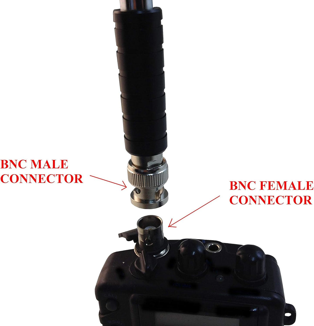 Anteenna TW-999BNC BNC - Antena de mano macho para escáner