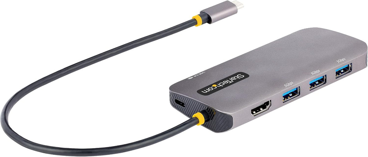 StarTech.com, 127B-USBC-MULTIPORT, hub USB 2.0, alimentado