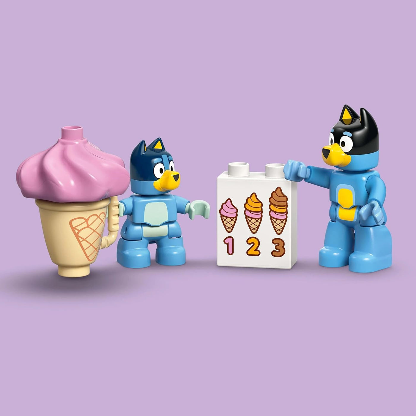 LEGO Bluey Bluey and Ice Cream Adventure Toy, juguete educativo, re...