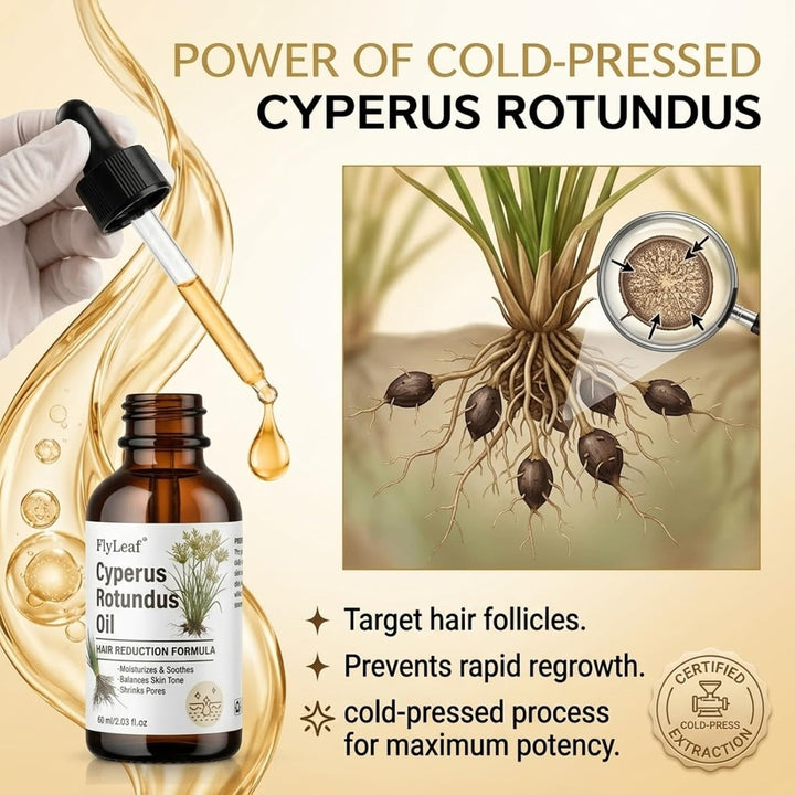Aceite Cyperus Rotundus 100% puro para depilación \u2013 Inhibidor...