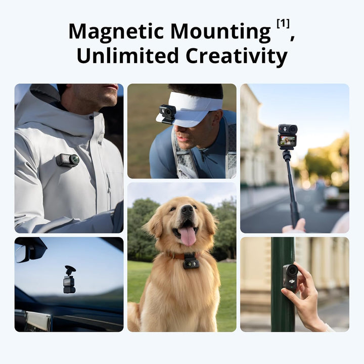 DJI Osmo Nano Standard Combo (128GB) - Cámara pequeña de vlogging d...