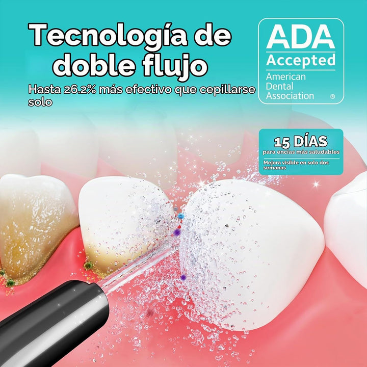 COSLUS ADA Aceptado C50 Water Dental Flosser, 4 modos 5 niveles de...