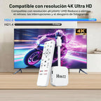 Último Smart TV Stick Android 14.0 2026 4K @60fps Ultra HD TV Stick Android Box 2GB RAM 16GB ROM RK3518 procesador Dual WiFi 6 2.4G/5G BT5 HDR10+ USB2.0 HDMI 2.0 con control remoto por voz Bluetooth
