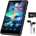 Reproductor de música de 80 GB, reproductor MP3 MP4 con Bluetooth y WiFi con pantalla táctil IPS de 4 pulgadas, reproductores de audio digital M503 Pro Spotify con Amazon Music, audible, navegador