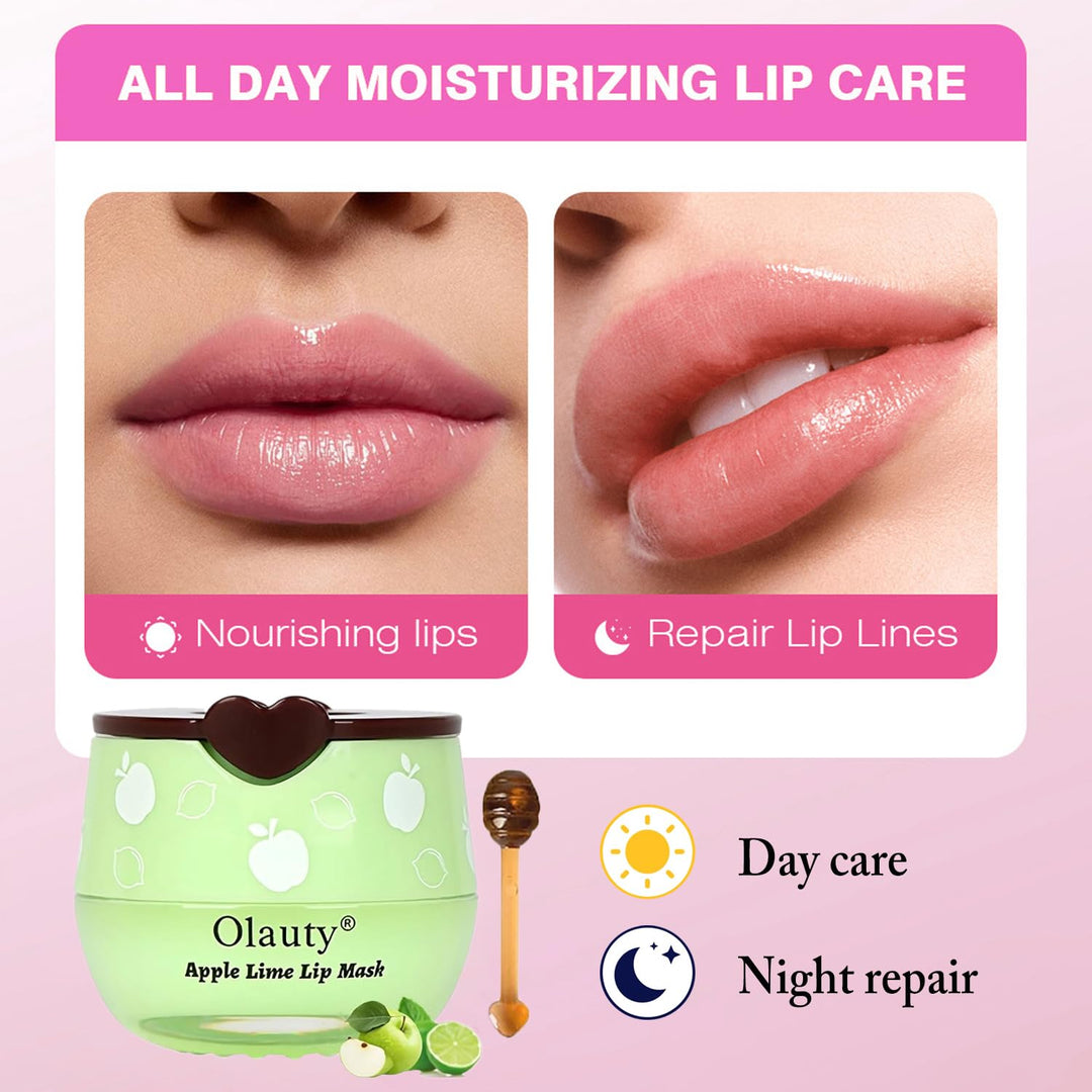 8 unidades de bálsamo labial Honey Pot de abeja, mascarilla nocturn...
