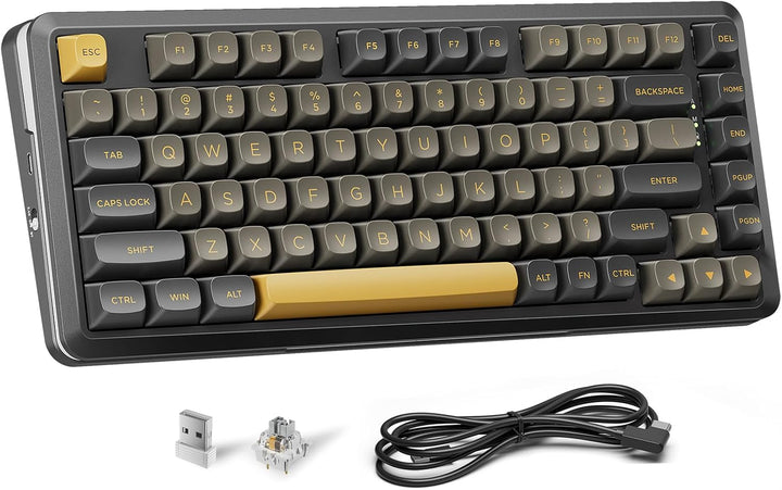 Redragon K738 Teclado mecánico inalámbrico, teclado de juego RGB mo...