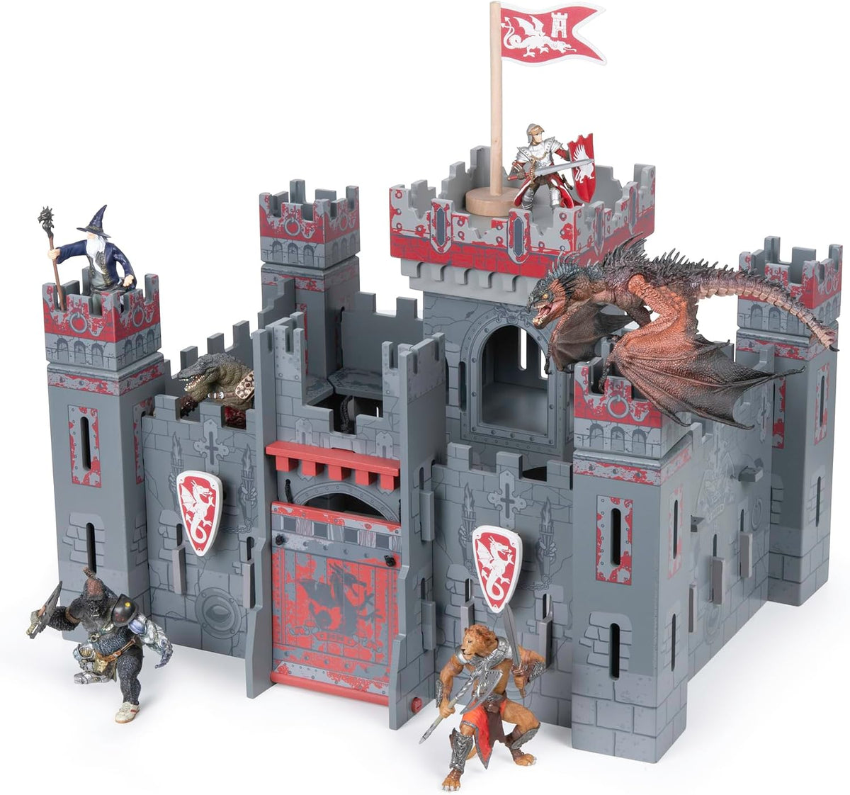 Papo Fantasy Castle Scenery Toy - Colección medieval, niños a partir de 3