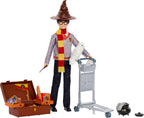 Mattel Harry Potter Toys, Platform 9¾ Journey to Hogwarts - Juego de muñecas con muñeca de moda, 17 accesorios y slime, inspirado en la película