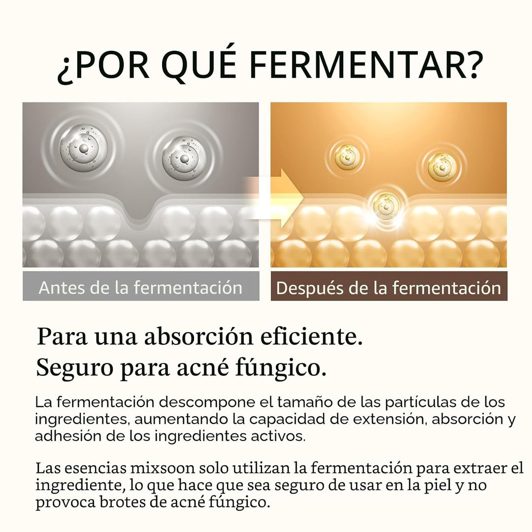 mixsoon Esencia de Frijol - Exfoliante, Hidratante, Extracto de Fri...
