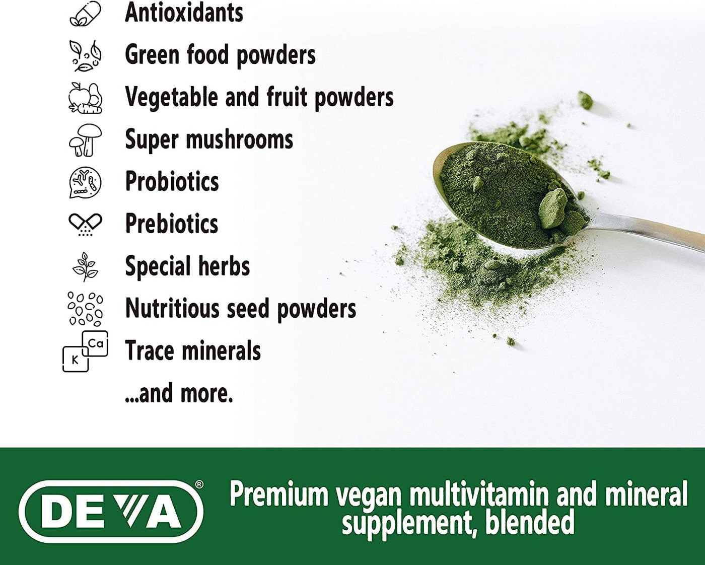 DEVA Tuba Prime - Suplemento dietético multivitamínico vegano de al...