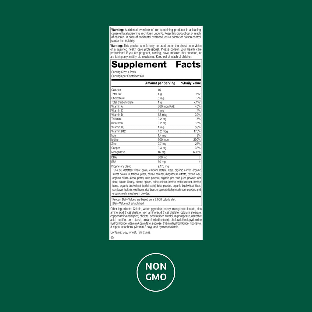 Standard Process General Health Pack - Suplemento multivitamínico