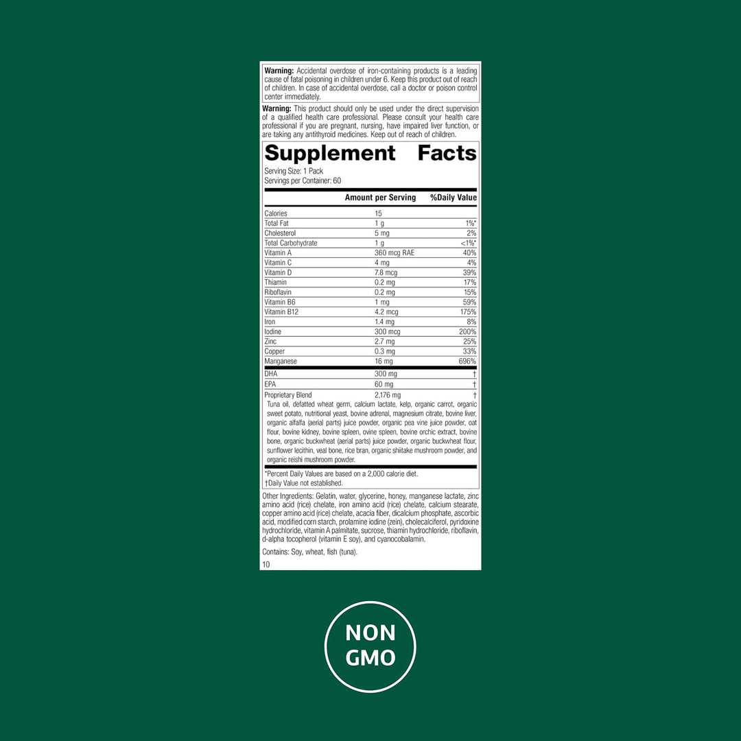 Standard Process General Health Pack - Suplemento multivitamínico y...