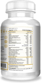 ACTIF Multivitamínico para mujeres mayores de 60 años con 30 vitaminas orgánicas