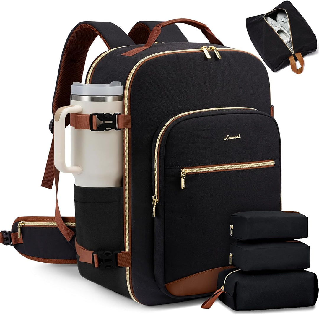 LOVEVOOK Mochila de equipaje de mano artículo personal bolsa de via...