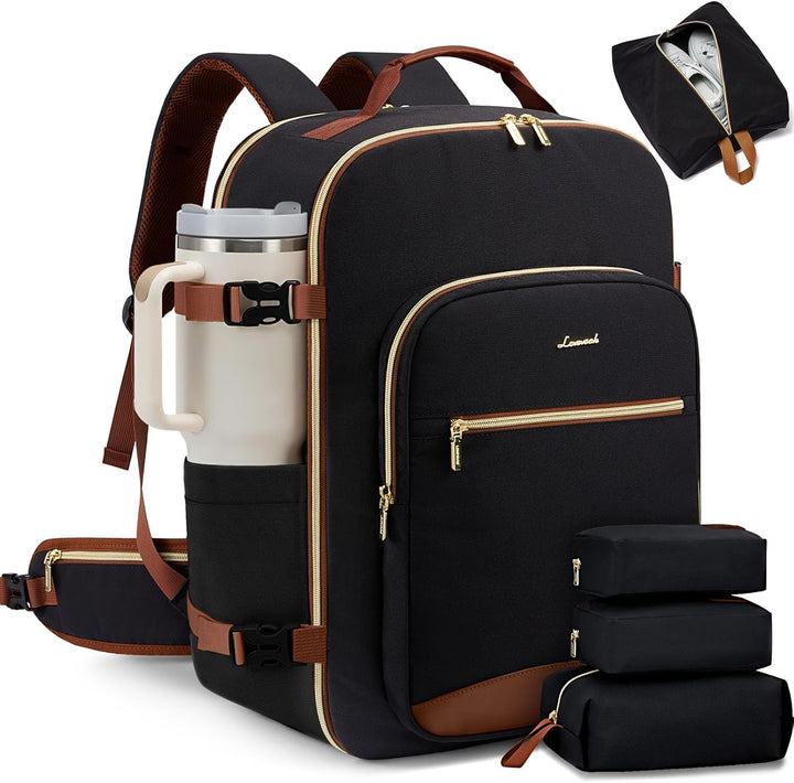 LOVEVOOK Mochila de equipaje de mano artículo personal bolsa de via...