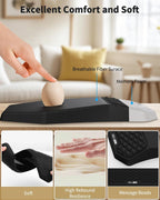 Juego de alfombrilla ergonómica para mouse con reposamuñecas y