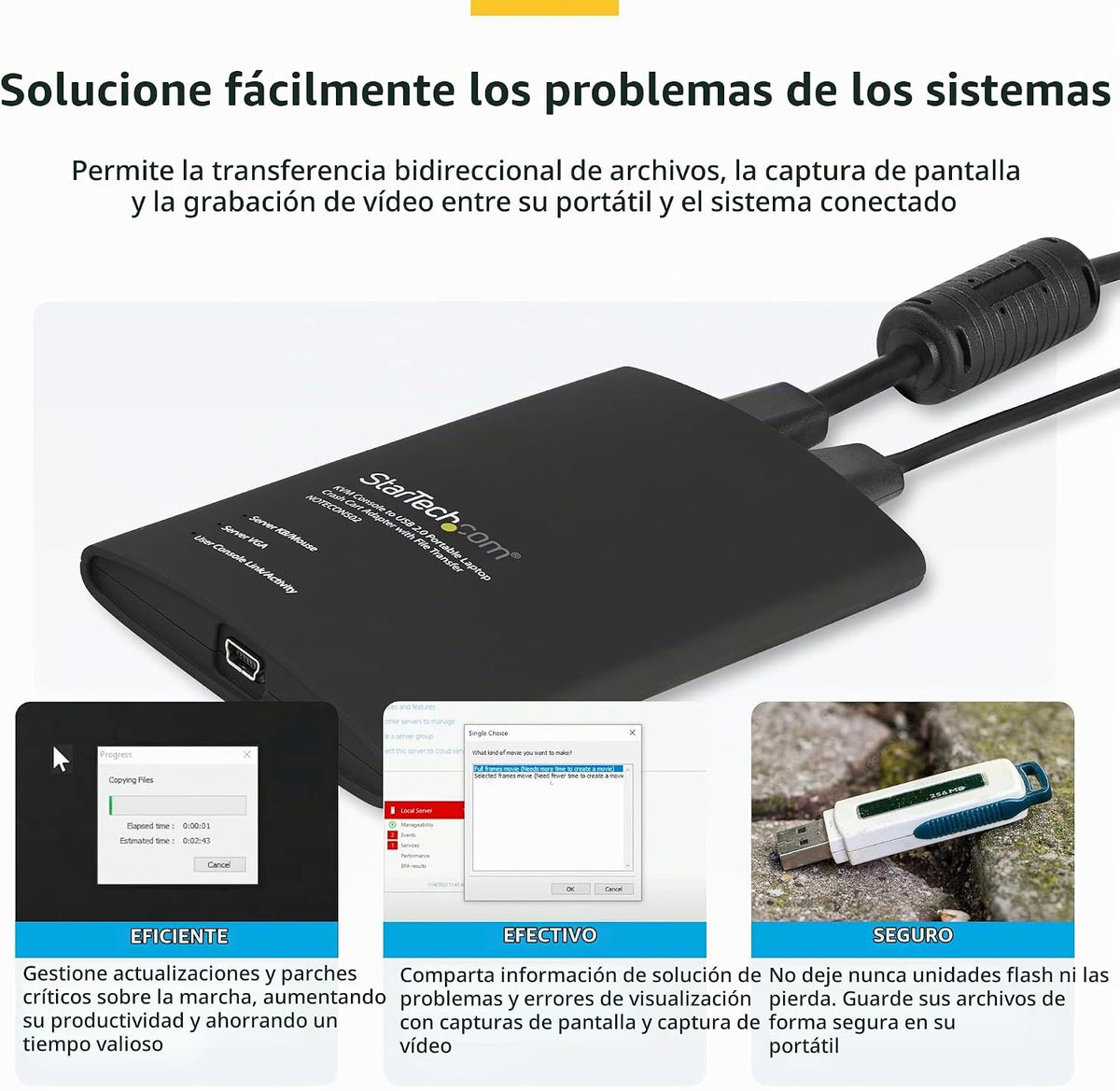 StarTech.com Adaptador portátil de Carrito de Choque para Laptop, C...