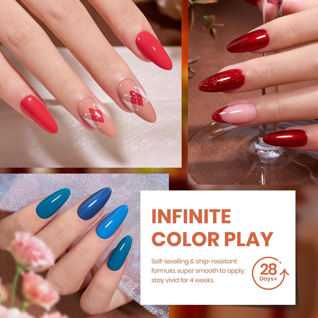 beetles Gel Polish Juego de esmaltes de uñas de gel Toy Eden, 20 co...