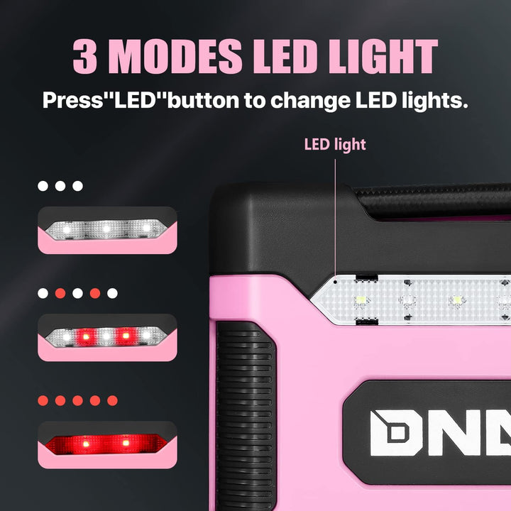 DNA MOTORING TOOLS-00212 - Inflador de neumáticos digital de 12V CC...