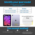 Funda para iPad mini 7 (A17 Pro) 2024, iPad mini 6ª generación