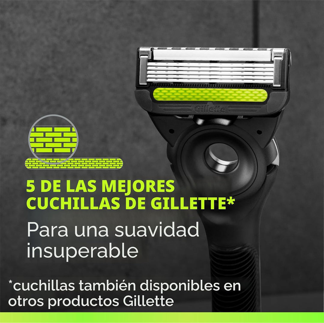 Gillette Labs - Recambios de cuchilla de afeitar, recortadora de má...