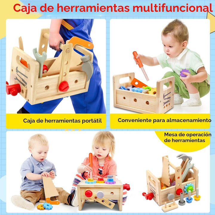 Juego de herramientas para niños 29 piezas de herramientas