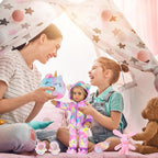 Conjunto de ropa de muñeca americana de 18 pulgadas y accesorios para bolsa de dormir