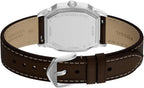Fossil Reloj Harlow de acero inoxidable con tres manecillas para hombre