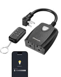 DEWENWILS Smart Dimmer Plug con Remote para Patio Lights, 2.4GHz Only